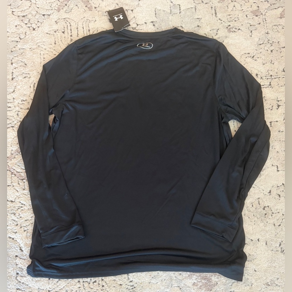 Under Armour Authentic Seattle Seahawks Black Long Sleeve Shirt NFL Men’s Sz: L - Picture 3 of 3